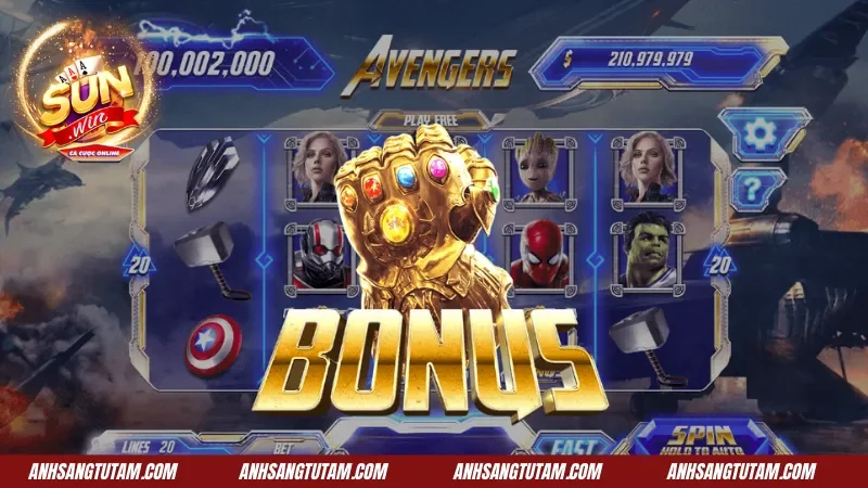Avengers SunWin - Slot Siêu Anh Hùng Với Đồ Họa Đỉnh Cao 4 4 biểu tượng đặc biệt trong game Avengers