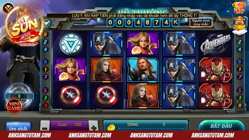 Avengers SunWin - Slot Siêu Anh Hùng Với Đồ Họa Đỉnh Cao 5 Cách tính hệ số thanh toán cơ bản trong game Avengers