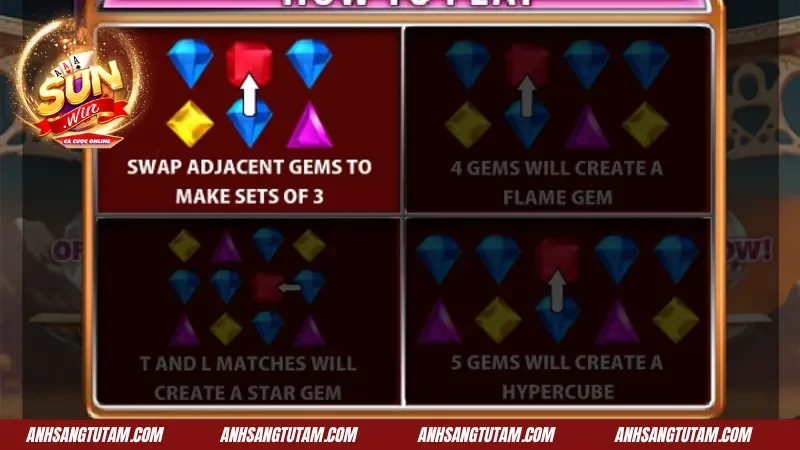 Kim Cương Sunwin | Cơ Hội Trúng Lớn Từ Minigame Hấp Dẫn 5 Mẹo tối ưu chiến thắng khi tham gia mini game kim cương Sunwin