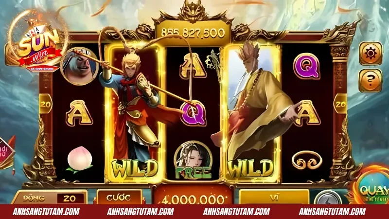 Tây Du Ký Sunwin- Khám Phá Vòng Quay Hũ Vạn Người Yêu Thích 1 Tìm hiểu chi tiết vòng quay hũ Tây Du Ký