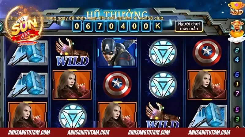 Avengers SunWin - Slot Siêu Anh Hùng Với Đồ Họa Đỉnh Cao 1 Tổng quan về game Avengers